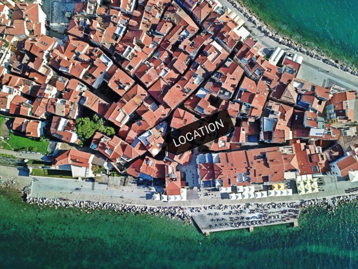 Ribiska Hisa - Old Piran Fisherman'S House Exteriér fotografie